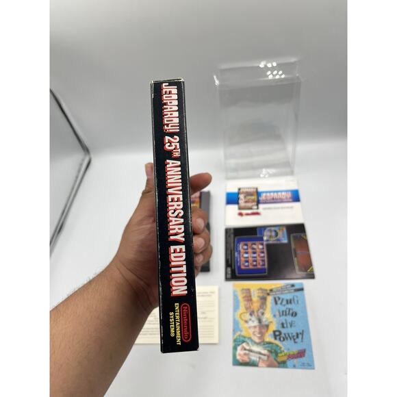 Jeopardy 25th Anniversary Nintendo NES - Complete In Box! - Picture 11 of 16